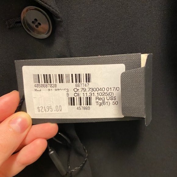 Giorgio Armani Blazer in Black - Picture 3 of 4